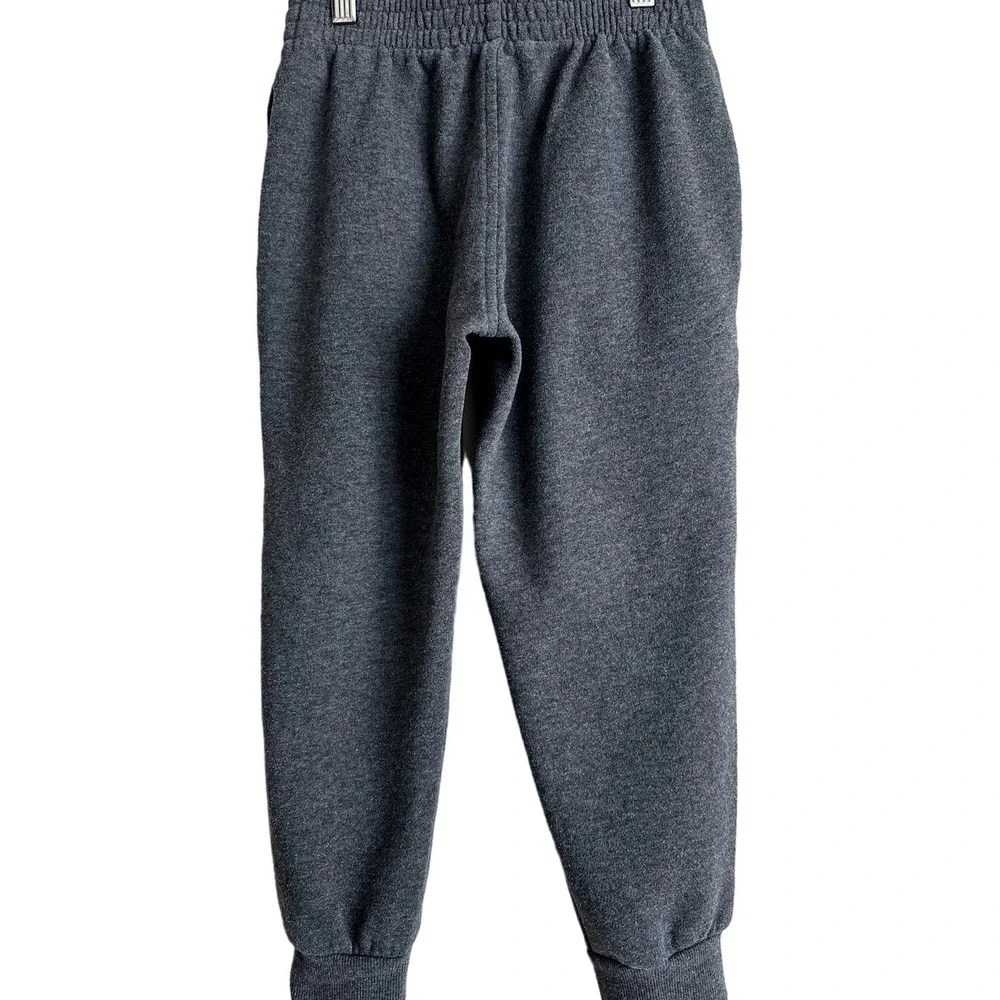 Champion Size Small Kids‎ Sweatpants-Gray-Spell Out On Leg